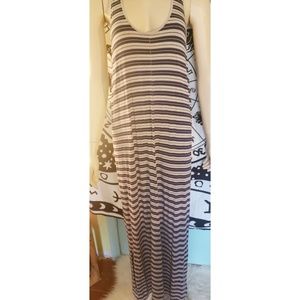 🎀HP🎀 Madewell Striped Maxi Racerback Tank Dress